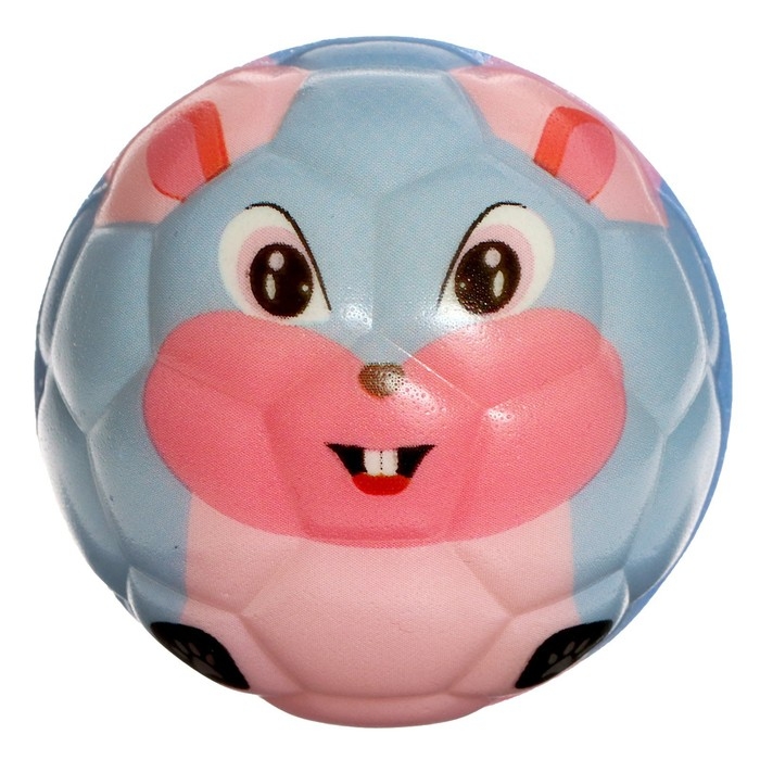 Мяч детский мягкий &laquo;Кругляшки&raquo; 6,3см, , в шоубоксе