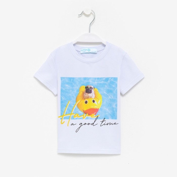 Футболка детская KAFTAN Good time р.28 (86-92)