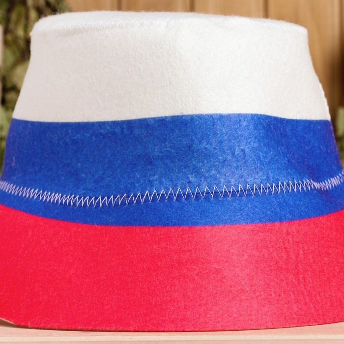 Шапка - панама для бани РОССИЯ Шапка - панама для бани РОССИЯ