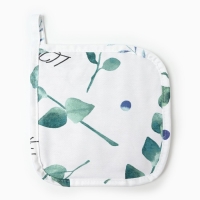 Прихватка "Этель" Eucalyptus 19х19см,100% хлопок, саржа 190 гр/м2 Прихватка "Этель" Eucalyptus 19х19см,100% хлопок, саржа 190 гр/м2