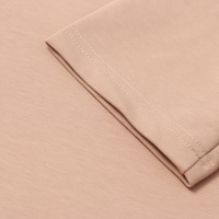 Костюм для девочки (футболка, шорты) MINAKU цвет бежевый/ пыльно-сиреневый, рост 104 см