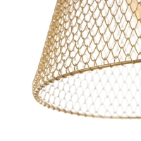 Светильник BayerLux "Фиш" Е27 40Вт золото  20х20х16-116см