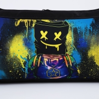 Сумка детская спортивная для мальчика «Маска», 40х21х24см, цвет чёрный Сумка детская спортивная для мальчика «Маска», 40х21х24см, цвет чёрный