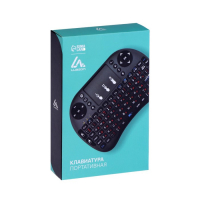 Мини-клавиатура Luazon BKB-1.0, беспроводная для ТВ, ПК и моб. уст-в, черная Мини-клавиатура Luazon BKB-1.0, беспроводная для ТВ, ПК и моб. уст-в, черная