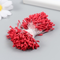 Тычинки для цветов "Красный" набор 360 шт длина 6 см Тычинки для цветов "Красный" набор 360 шт длина 6 см