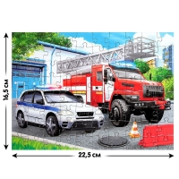 Пазл &laquo;Полезные машины&raquo;, 80 деталей