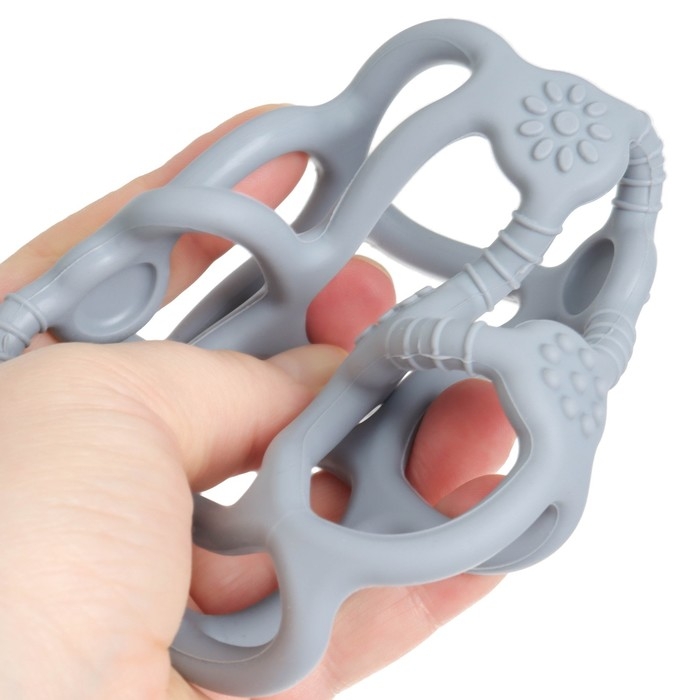 Прорезыватель силиконовый «Сфера», цвет графит, Mum&Baby Прорезыватель силиконовый «Сфера», цвет графит, Mum&Baby