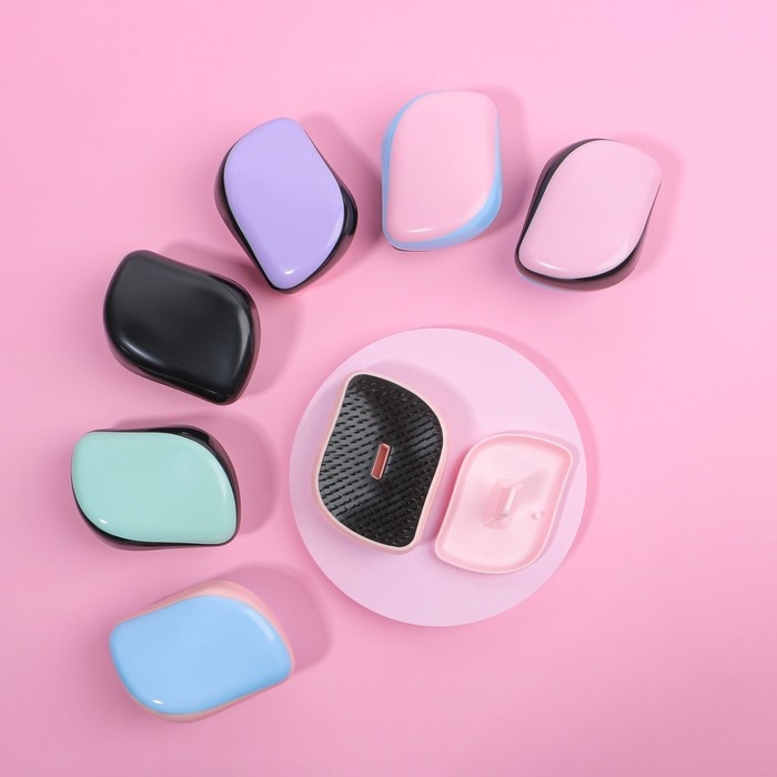 Расчёска массажная, с крышкой, 5 × 9 см, PVC-коробка, цвет МИКС Расчёска массажная, с крышкой, 5 × 9 см, PVC-коробка, цвет МИКС