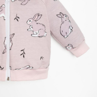 Комплект: толстовка и брюки Крошка Я &laquo;Зайчик&raquo; рост 86-92 см