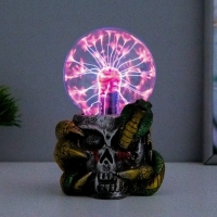 Плазменный шар "В ловушке" зеленый 13х8х19 см RISALUX Плазменный шар "В ловушке" зеленый 13х8х19 см RISALUX