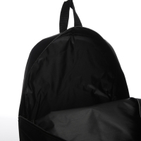 Рюкзак школьный текстильный со шнуровкой, 38х29х11 см, черно-белый