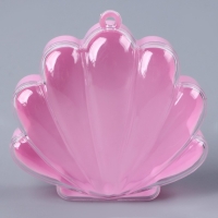 Основа для творчества и декорирования &laquo;Ракушка&raquo;, набор 3 шт., размер 1 шт. &mdash; 8,5 &times; 8,5 &times; 2,5 см