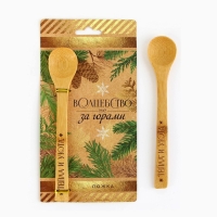 Ложка столовая из бамбука &laquo;Волшебство не за горами&raquo;, 3 х 16 см