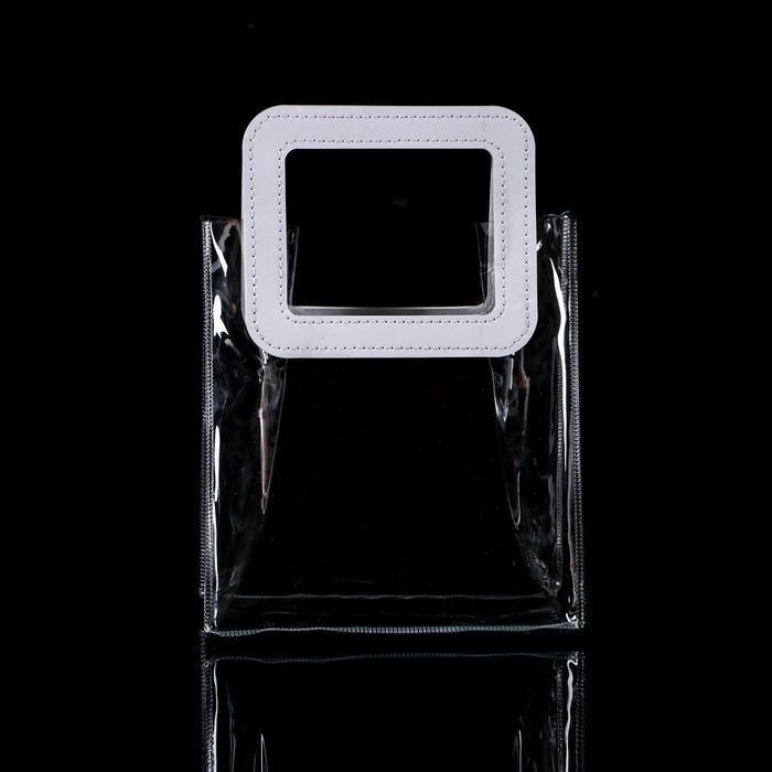 Пакет подарочный из ПВХ Белый 20 x 18 x 10 см Пакет подарочный из ПВХ Белый 20 x 18 x 10 см