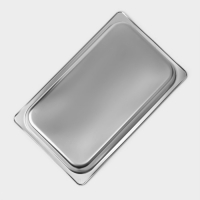 Гастроемкость 1/1 из нержавеющей стали, 100 мм, 52,5&times;33&times;9 см, толщина 0,8 мм