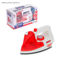 Бытовая техника &laquo;Утюг: Мой Дом&raquo;, свет, звук, распыляет воду