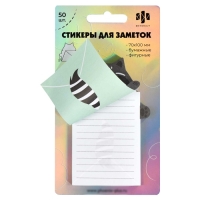 Блок с липким краем 70 х 100 мм, фигурный, Феникс "Письмо от енотика", 50 листов Блок с липким краем 70 х 100 мм, фигурный, Феникс "Письмо от енотика", 50 листов