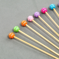 Шпажки деревянные &laquo;Сладости&raquo;, 12 см, набор 12 шт.