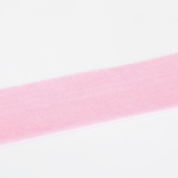 Лента бархатная, 25 мм, 18 ± 1 м, цвет розовый №02 Лента бархатная, 25 мм, 18 ± 1 м, цвет розовый №02