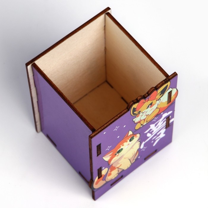 Органайзер для канцелярии &laquo;Милашки Чиби&raquo; 6.7 х 6.5 х 9.6 см