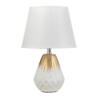 Настольная лампа "Доре" 1хE14 белый 20х20х32 см RISALUX Настольная лампа "Доре" 1хE14 белый 20х20х32 см RISALUX