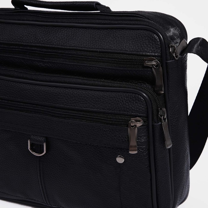 Сумка мужская, цвет чёрный Сумка мужская, цвет чёрный