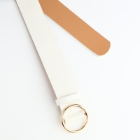 Ремень женский, ширина 3,5 см, цвет белый Ремень женский, ширина 3,5 см, цвет белый