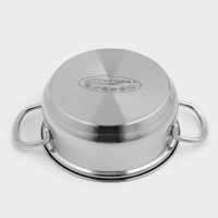 Кастрюля &laquo;Лира&raquo;, 1.5 л, d=16 см, капсульное дно, индукция