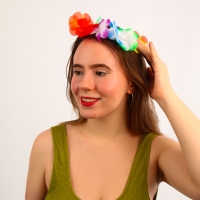 Гавайский световой венок &laquo;Купуна&raquo;, 3 режима подсветки