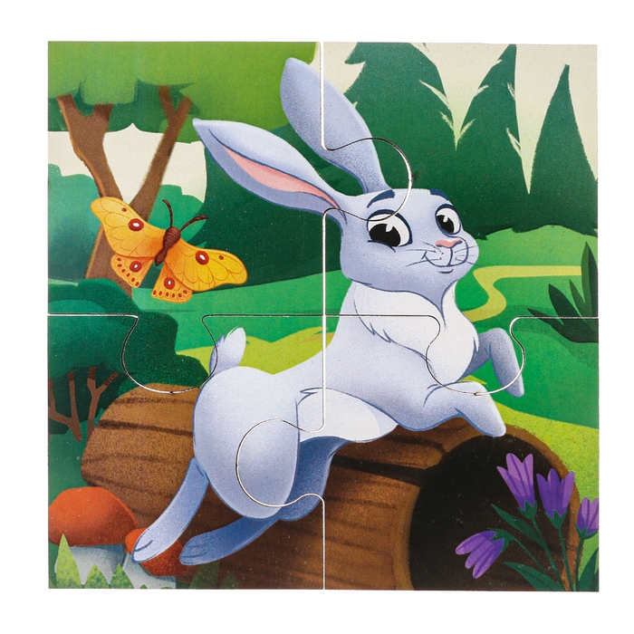 Пазлы &laquo;Лесные звери&raquo;