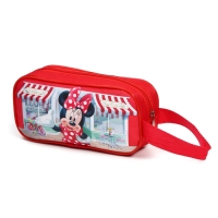 Сумка детская на молнии 22&times;11&times;1,5 см для девочки, косметичка, Минни Маус