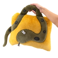 Мягкая игрушка - подушка, 35 см, цвет жёлтый