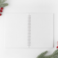 Новый год. Блокнот в точку &laquo;Волшебного года&raquo;, А5, 60 листов, УФ-лак