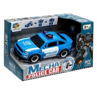 Конструктор винтовой &laquo;Полицейская&raquo;, 2 в 1 робот-машина