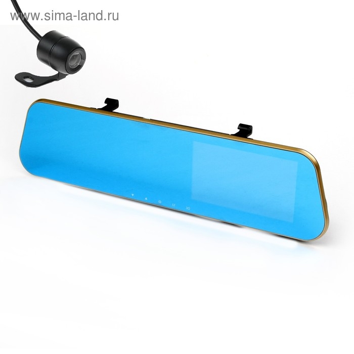 Видеорегистратор TORSO, 2 камеры, HD 1080P, TFT 4.3, обзор 120&deg;