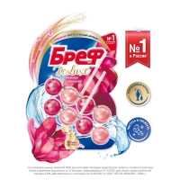 Блок для унитаза Bref DeLuxe «Нежная магнолия», 2 × 50 г Блок для унитаза Bref DeLuxe «Нежная магнолия», 2 × 50 г