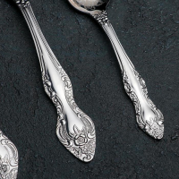 Набор столовых приборов &laquo;Тройка&raquo;, 18 предметов, художественная роспись, картонная коробка