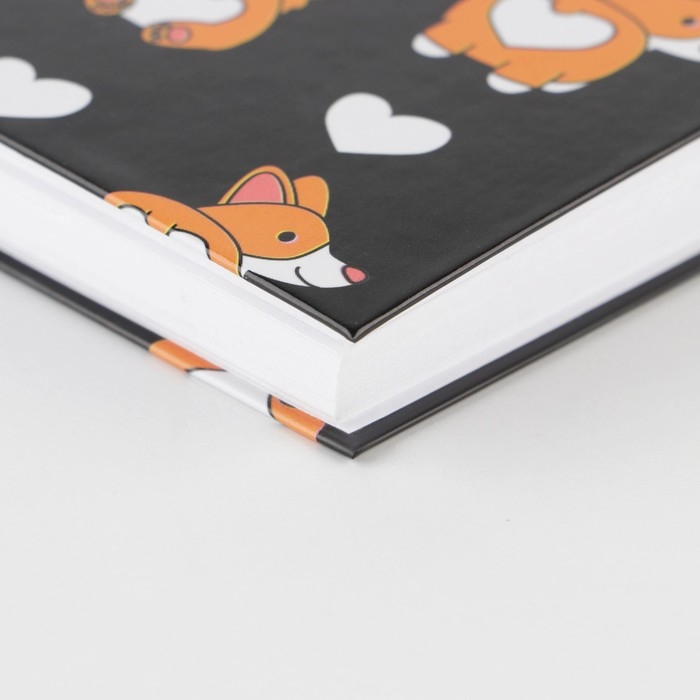 Скетчбук &laquo;Корги&raquo; А6, 80 л, 100 г/м