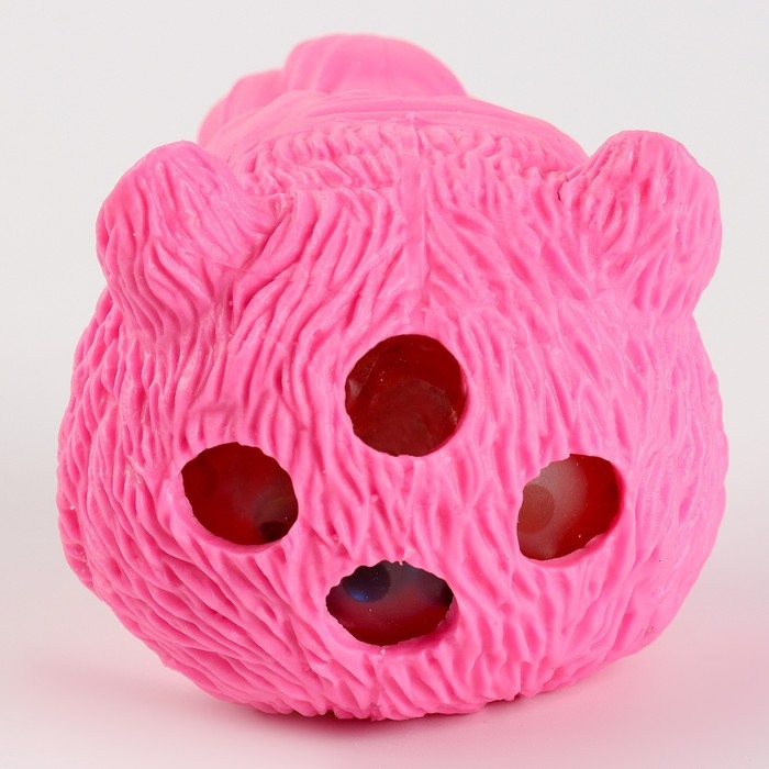 Антистресс сквиш мялка &laquo;Голова&raquo;, с гидрогелем,в пакете,микс