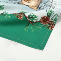 Набор подарочный "Этель" Новогодний лес, фартук, полотенце, прихватка