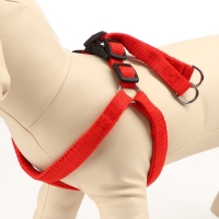 Шлейка "Комфорт" комбинированная, 1,5 см, ОШ 36-50 см, ОГ 40-55 см, красная Шлейка "Комфорт" комбинированная, 1,5 см, ОШ 36-50 см, ОГ 40-55 см, красная