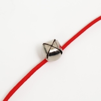 Дразнилка-удочка "Змейка" с бубенчиком, розовая на розовой ручке Дразнилка-удочка "Змейка" с бубенчиком, розовая на розовой ручке