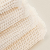 Полотенце вафельное SL HOME: Boho "Айвори" 50х90 см, 100% хлопок, 300 г/м2 Полотенце вафельное SL HOME: Boho "Айвори" 50х90 см, 100% хлопок, 300 г/м2