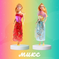 Кукла-модель «Анжелика» с набором платьев,обувью и аксессуарами, МИКС Кукла-модель «Анжелика» с набором платьев,обувью и аксессуарами, МИКС