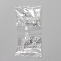 Держатель для полотенец, 40 см, 6 крючков, алюминий