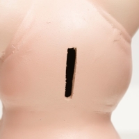 Копилка "Поросенок большой с мешком" 17х14х24см МИКС Копилка "Поросенок большой с мешком" 17х14х24см МИКС