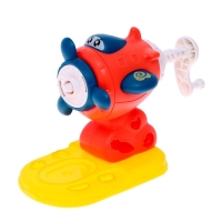 Набор для игры с пластилином &laquo;Веселый самолетик&raquo;, 4 баночки с пластилином, МИКС