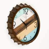 Часы настенные, серия: Интерьер, дискретный ход, d-33.5 см, АА Часы настенные, серия: Интерьер, дискретный ход, d-33.5 см, АА