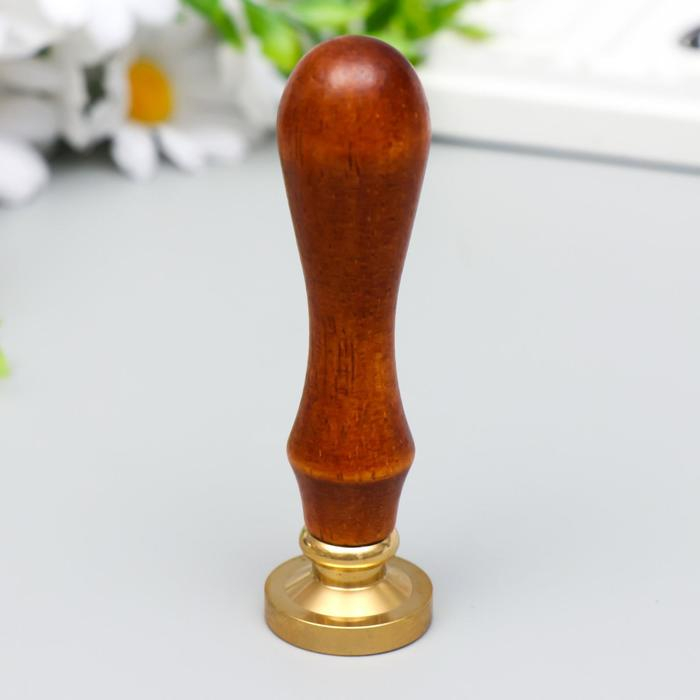 Печать для сургуча с деревянной ручкой Печать для сургуча с деревянной ручкой "Олень в лесу" 9х2,5х2,5 см