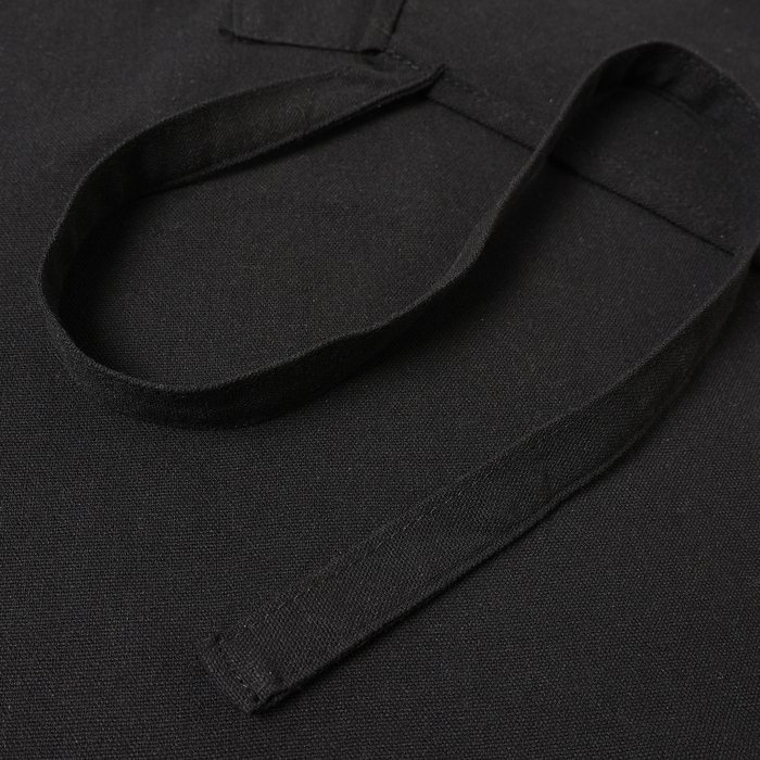 Фартук Этель "HOME", цвет чёрный, 60х75 см, 50%хл, 50%лен